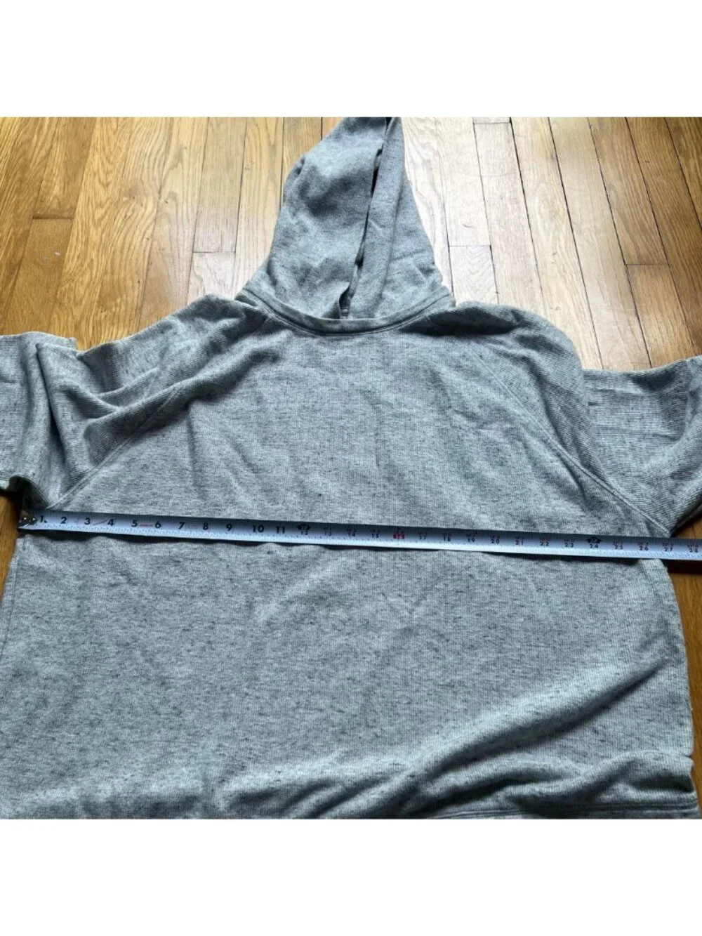 Banana Republic Mens Size XXL Gray Hooded Long Sleeve Pullover Hoodie Sweatshirt